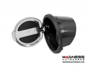 Jeep Wrangler JL Fuel Door - Cast Aluminum 